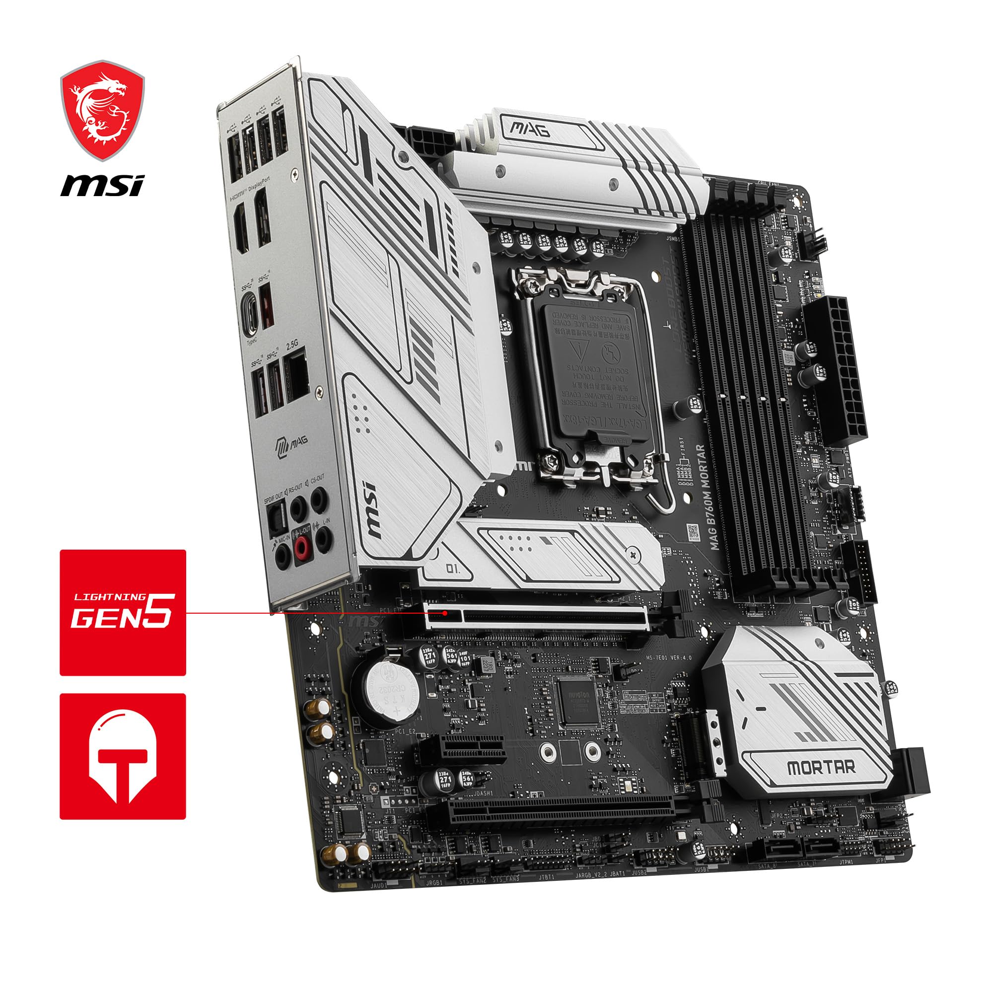 Amazon.in: Buy MSI MAG B760M Mortar Motherboard, Micro-ATX